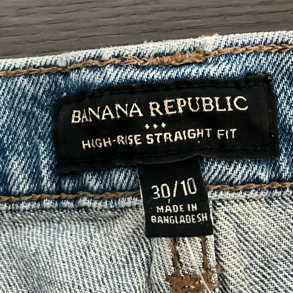 NWHigh waist jeans "Banana Republic" for women light blue (30/10) little stretch - Picture 10 of 16